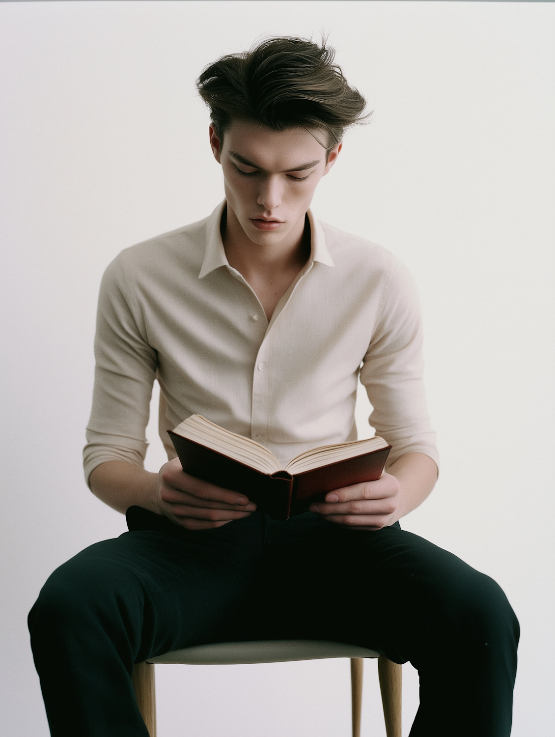 A reader enjoys the clever, often edgy wit found in dark humor novels.