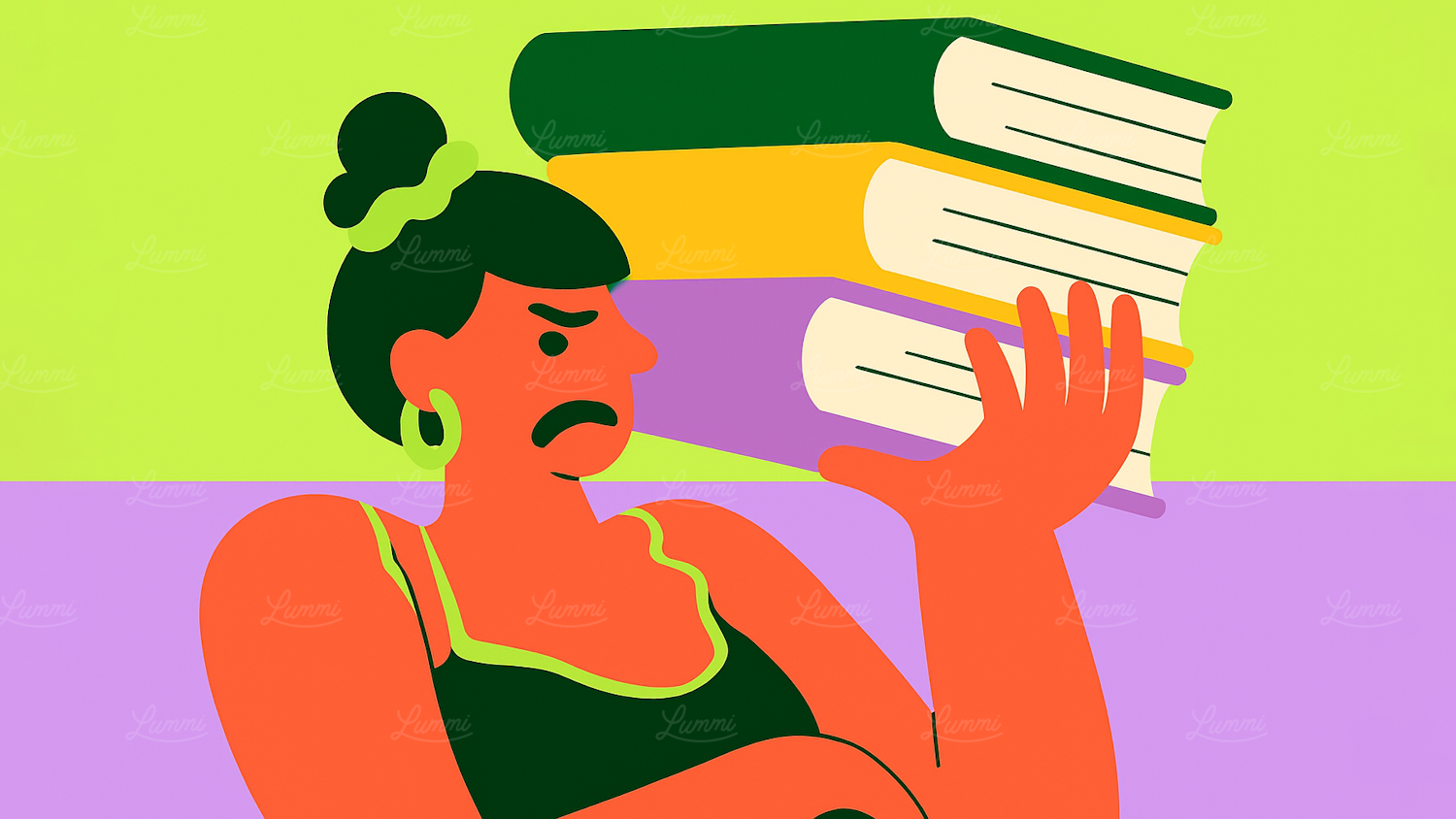 A person looks frustrated while scrolling through endless digital book recommendations on a tablet, reflecting the difficulty of finding genuinely funny books.