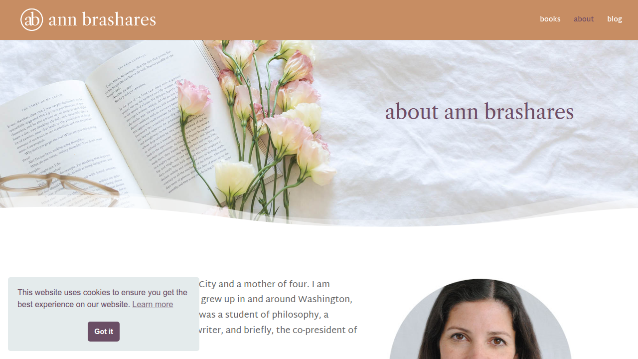 Learn more about Ann Brashares' professional journey from editor to bestselling author on her official website.